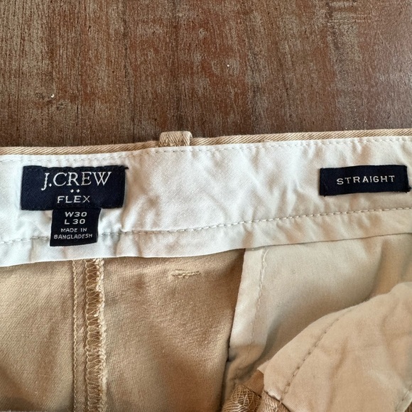 JCrew Factory straight flex khakis 30x30 - Picture 2 of 2